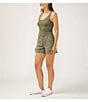 Silver Jeans Co. Suki Mid Rise Curvy Fit Shorts, Color:Fatigue Green - Image 3