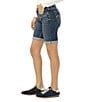 Silver Jeans Co. Suki Mid Rise Luxe Stretch Bermuda Shorts - Image 3