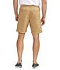 Color:Tan - Image 2 - Vintage-Inspired Essential Twill 8.5#double; Inseam Shorts
