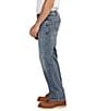 Silver Jeans Co. Zac Max Flex Relaxed Fit Straight Denim Jeans, Color:Indigo - Image 3