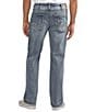 Silver Jeans Co. Zac Relaxed Straight Leg Jeans, Color:Indigo - Image 2