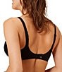 Color:Black - Image 2 - Caresse Ultra Firm Lace Accents Supportive Minimizer Bra