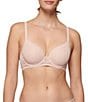 Color:Pinky Sand - Image 1 - Comete 3D Plunging T-Shirt Bra