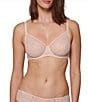 Color:Pinky Sand - Image 1 - Comete Molded Full Cup Adjustable Bra