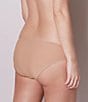Color:Nude - Image 2 - Delice Floral-Embroidered Bikini Panty