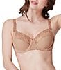 Simone Perele Delice Floral Embroidered Full Busted Contour Underwire Square Back Bra - Image 6