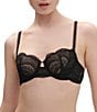 Simone Perele Karma Demi Cup Bra, Color:Black - Image 1