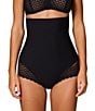 Simone Perele Subtile High-Waist Medium Control Shaper Brief, Color:Black - Image 1
