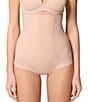 Simone Perele Subtile High-Waist Medium Control Shaper Brief, Color:Peau Rose - Image 1