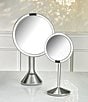 simplehuman 5#double; Mini 10x Magnification Sensor Lighted Mirror, Color:Stainless Steel - Image 6