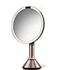 simplehuman 8#double; Sensor Mirror with Touch-Control Brightness, Color:Rose Gold - Image 2