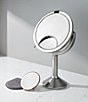 Color:Stainless Steel - Image 4 - 8#double; Stainless Steel Sensor Lighted Mirror Trio