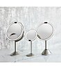 Color:Stainless Steel - Image 6 - 8#double; Stainless Steel Sensor Lighted Mirror Trio