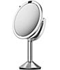 simplehuman Sensor Trio Magnification Brushed Steel Mirror - Image 2