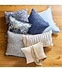Simplicity Collection Fringe Trim Square Pillow - Image 3