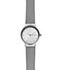 Color:Silver - Image 1 - Freja Lille Stainless Steel Mesh Bracelet Watch