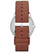 Skagen Men's Holst Multifunction Leather Strap Watch - Image 2