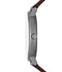 Skagen Men's Signature Quartz Three Hand Leather Strap Watch - Image 6