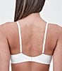 Color:White - Image 2 - Adorned Cotton Molded Underwire Bra