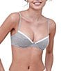 Skarlett Blue Adorned Cotton Molded Underwire Bra - Image 1