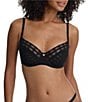 Skarlett Blue Bonbon Full Coverage Gingham Lace Bra - Image 1
