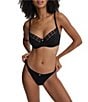 Skarlett Blue Bonbon Full Coverage Gingham Lace Bra - Image 4