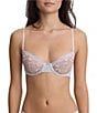 Skarlett Blue Enamoured Balconette Unlined Bra, Color:Dusty Shimmer - Image 1