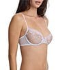 Skarlett Blue Enamoured Balconette Unlined Bra, Color:Dusty Shimmer - Image 3
