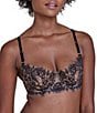 Skarlett Blue Entice Eyelash Lace Unlined Balconette Bra - Image 3