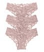 Color:Cashmere - Image 1 - Goddess Chikini Low Rise Panty 3-Pack