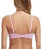 Skarlett Blue Minx Push-Up Contour Underwire Square Back Balconette Bra, Color:Ballerina Pink - Image 2
