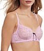 Skarlett Blue Minx Push-Up Contour Underwire Square Back Balconette Bra, Color:Ballerina Pink - Image 3