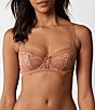 Skarlett Blue Minx Balconette Lace T-Shirt Bra - Image 1