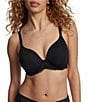 Skarlett Blue Minx Full Coverage T-Shirt Bra, Color:Black - Image 1