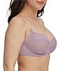 Color:Berry/Pink - Image 3 - Spellbound Full Coverage Underwire Bra