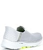 Color:Gray/Gray/Green - Image 2 - Men's Go Walk 6 Easy On Washable Sneakers