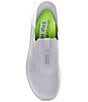 Color:Gray/Gray/Green - Image 5 - Men's Go Walk 6 Easy On Washable Sneakers