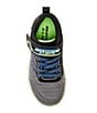 Color:Black/Charcoal/Lime/Blue - Image 5 - Boys' S Lights Mega-Surge Lighted Sneakers (Toddler)