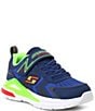 Color:Navy/Lime - Image 1 - Boys' S Lights Tri-Namics Lighted Sneakers (Toddler)