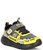 Color:Charcoal/Yellow - Image 1 - Boys' Skech Tracks Machine Washable Sneakers (Infant)