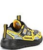 Color:Charcoal/Yellow - Image 2 - Boys' Skech Tracks Machine Washable Sneakers (Infant)