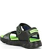 Color:Black/Lime - Image 3 - Boys' SLights Creature-Splash Lighted Sandals (Toddler)