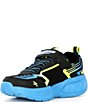 Skechers Boys' SLights, Color:Blue/Lime - Image 4