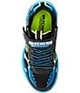 Skechers Boys' SLights, Color:Blue/Lime - Image 5