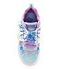 Color:Light Blue/Lavender - Image 5 - Girls' Glimmer Kicks-Fairy Chaser Lighted Sneakers (Toddler)