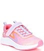 Color:Light Pink Multi - Image 1 - Girls' GO-RUN-Accelerate Machine Washable Sneakers (Toddler)
