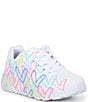 Color:White/Pink/Turquoise - Image 1 - Girls' JGoldcrown