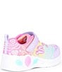 Color:Pink Multi - Image 2 - Girls' Princess Wishes Lighted Sneakers (Infant)