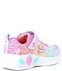Color:Pink Multi - Image 2 - Girls' Princess Wishes Lighted Sneakers (Toddler)