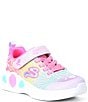 Color:Pink Multi - Image 1 - Girls' Princess Wishes Lighted Sneakers (Youth)